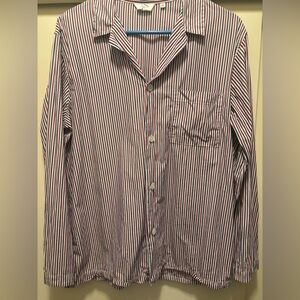 Men’s FRETTE LUXURY Classic Striped Men's Shirt Size XL